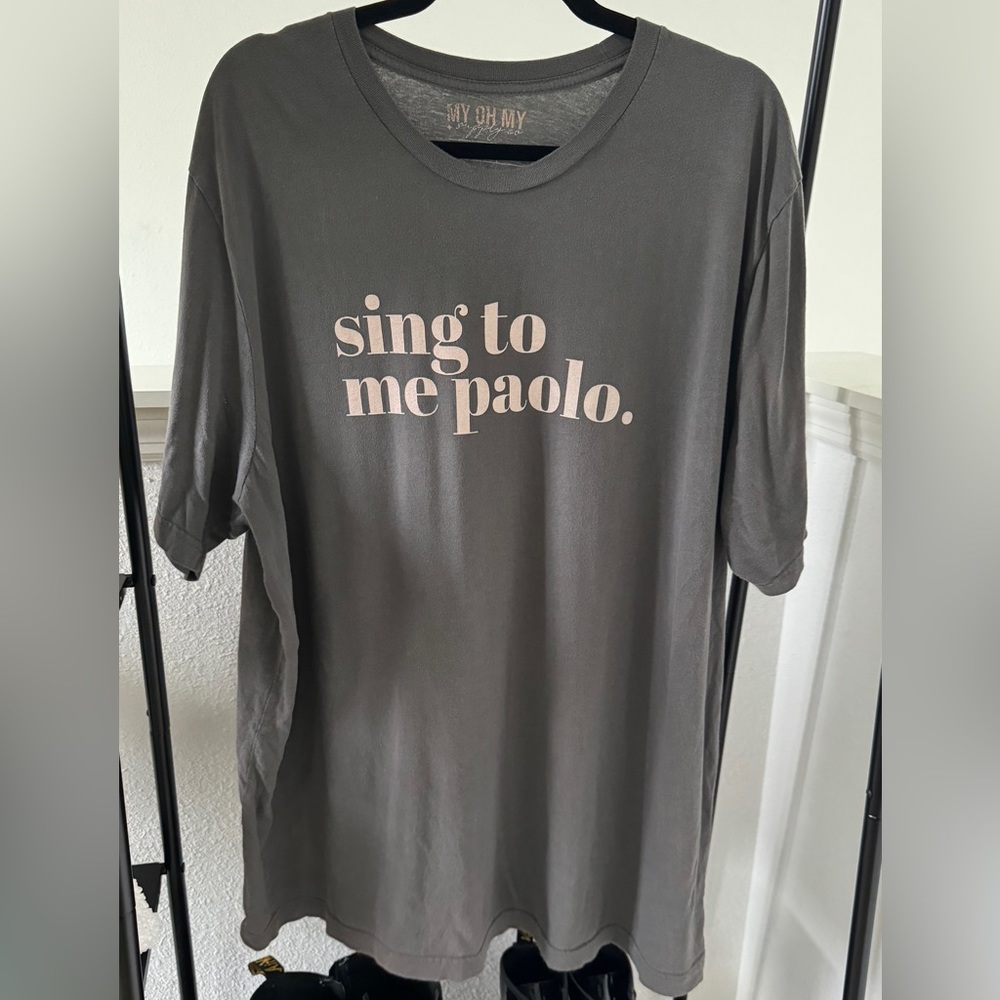 Lizzie McGuire inspired grey tshirt size 3XL.